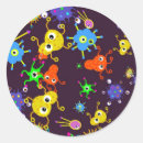 Search for bacteria stickers Virus