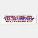Search for job bumper stickers Vote