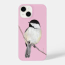 Search for chickadee iphone cases Black
