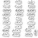 Search for brush lettering stickers Calligraphy