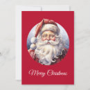 Search for retro santa christmas cards Traditional
