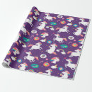 Search for rainbow unicorn wrapping paper Kids
