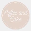 Search for coffee cake stickers Bakery