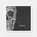 Search for halloween table napkins Skull