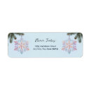 Search for snowflake baby shower return address labels Gender neutral