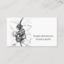 Search for fall business cards Botanical