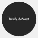 Search for awkward stickers Social anxiety