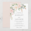 Search for sage green and blush pink wedding invitations Floral