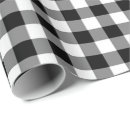 Search for black and white buffalo check wrapping paper Party