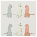Search for funny cat fabric Animal