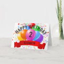 Search for 2nd birthday cards Two
