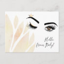 Search for makeup artist postcards Elegant