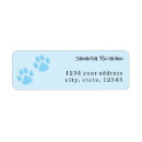 Search for pawprint return address labels Cat