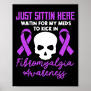 Search for fibromyalgia purple ribbon posters Warrior