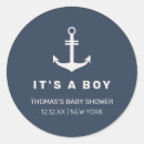 Search for navy blue baby shower stickers Gender neutral