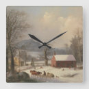 Search for sleigh clocks Snow