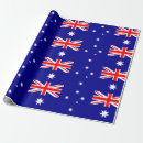Search for australia wrapping paper Flag