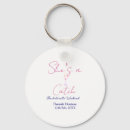 Search for catch key rings Bridal shower name date