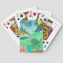 Search for sea turtle playing cards Tropical