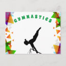 Search for gymnastics postcards Girl