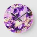 Search for pink marble clocks Elegant