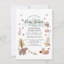 Search for woodland baby boy shower invitations Gender neutral