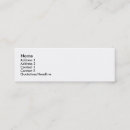 Search for macro business cards Nature