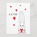 Search for cute rabbit valentines day cards Modern