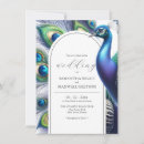 Search for peacock wedding invitations Elegant