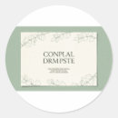 Search for sage green wedding stickers Eucalyptus