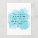 Search for rumi quotes postcards Blue