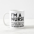 Search for save time mugs Nurse