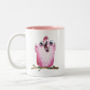 Search for pink bird mugs Watercolor