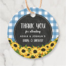 Search for sunflower baby shower Thank you