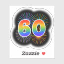 Search for sixtieth anniversary stickers 60th birthday