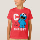 Search for c for cookie tshirts Sesame street