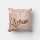 Search for quinceanera cushions 15 years old