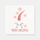 Search for gnome napkins Merry christmas