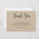 Search for kraft wedding thank you cards Simple
