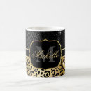 Search for gold spots mugs Black
