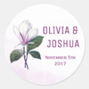 Search for magnolia wedding stickers Floral