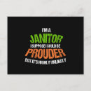 Search for cleaner postcards Custodian