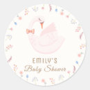 Search for elegant princess baby shower stickers Swan
