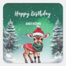 Search for cute fawn stickers Watercolor