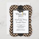 Search for chevron graduation invitations Party