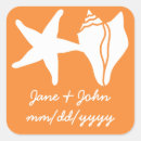 Search for orange starfish stickers Summer