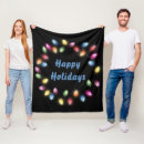 Search for christmas string light blankets Cute