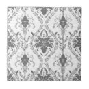 Search for grey damask tiles Pattern