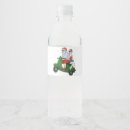 Search for santa claus water bottle labels Xmas