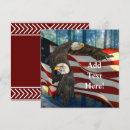 Search for american flag save the dates Bald eagle